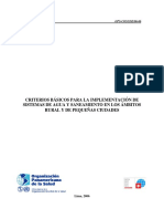 CEPIS (2006) - CRITERIOS_BASICOS_PARA_LA_IMPLEMENTACION de Sistemas de Agua y Sanemienro en Los Ambitos Rural y Pequeñas Ciudades