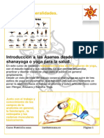 ASANAS. Generalidades.: Introducción A Las Asanas Desde La Visión de Shanayoga o Yoga para La Salud