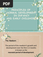 7.0 and 7.1 Principles of Normal Development in Infancy and Early Childhood 2