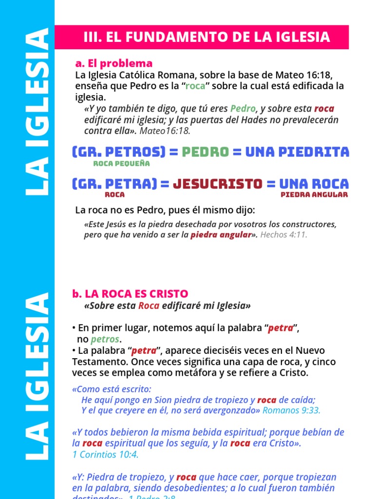 Lección 01 B La Iglesia de Cristo | PDF | Iglesia cristiana | Cristo ...