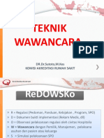 TEKNIK WAWANCARA SUTOTO 