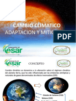 Diapositivas Cambio Climatico Aducesar 19 de Agosto de 2016