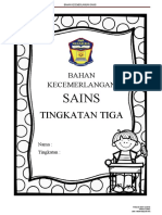 Bahan Kecemerlangan Sains Tingkatan 3 Pt3