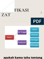 Klasifikasi Zat