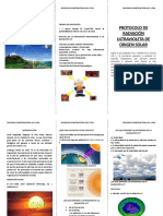 Protocolo de Radiación Ultravioleta de Origen Solar