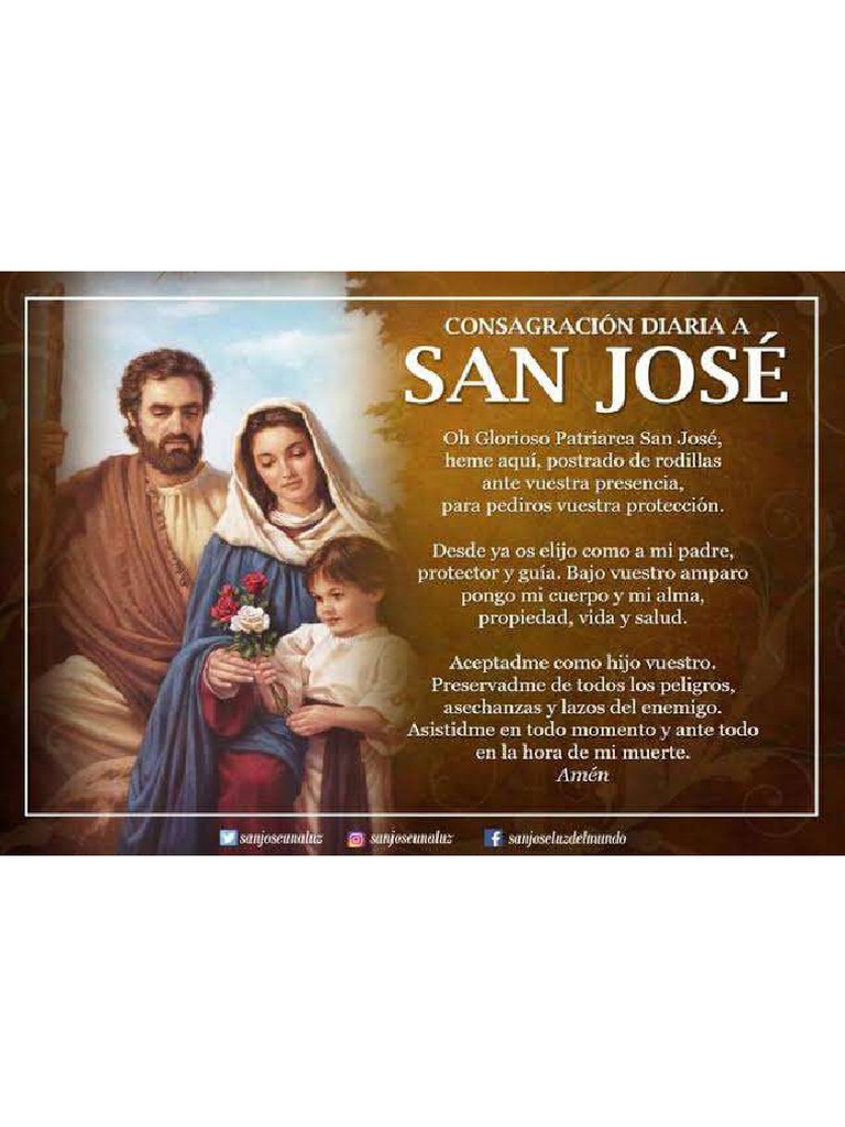 Consagración A San José PDF