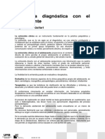 Entrevista diagnóstica en el adolescente