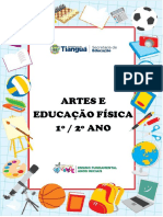 COLEÇÃO PREFEITURA TIANGUÁ - ARTES E EDUCAÇÃO FÍSICA 1º E 2º ANO