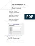 2 - Cadenas en Visual C#