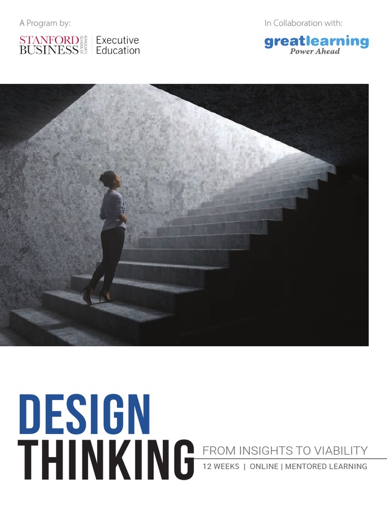 Stanford Design Thinking Bootcamp Guide | PDF | Design Thinking | Small ...