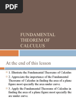 Fundamental Theorem of Calculus