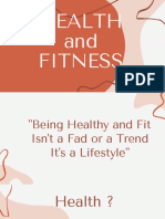 Introduction To HEALTH and FITNESS