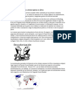 La Independencia de Las Colonias Inglesas en África