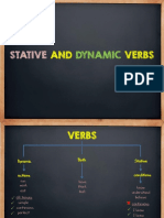 Stative vs Dynamic verb revition