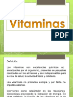 Vitaminas: definición, clasificación, funciones y cantidades diarias recomendadas