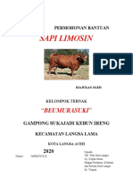 Proposal Lembu