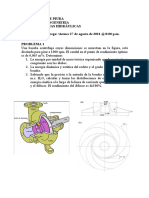 Maquinas Hidraulicas: Problemas de Bomba Centrifuga