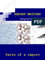 Report Writing Introduction