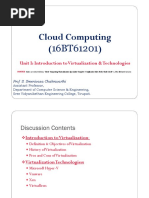 Cloud Computing - Unit-I (Part - I)