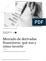 Mercado de Derivados Financieros - Qué Son y Cómo Invertir - Estar Donde Estés