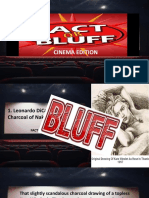 CINEMA Fact or Bluff Activity