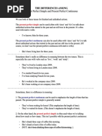 Differences Between Present Perfect Simple and Present Perfect Continuous