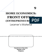 He - Front Office - Entrepreneurship