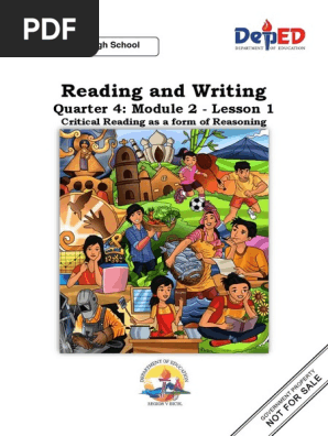 Q4 3 Shs Readingandwriting Critical-reading-As-reasoning v1