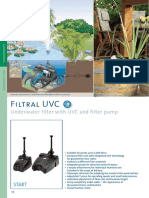 Filtral UVC: Underwater Filter With UVC and Filter Pump