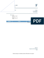 Plantilla Factura