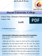 Elements of Electrical Power Systems-Lec02