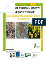 CARTIF Pelletizado de Biomasa Forestal