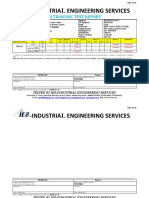 Industrial Engineering Services: Ultrasonic Test Report