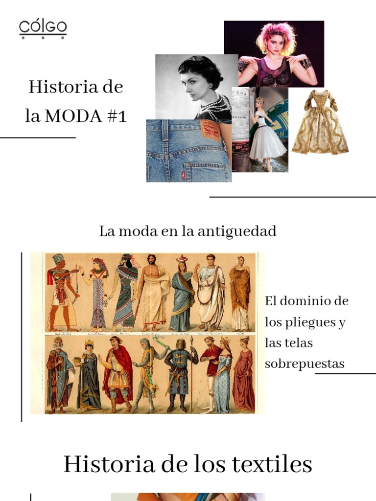 Historia de la Moda a Través de los Siglos | PDF