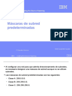 Máscaras de Subred Predeterminada