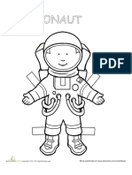 Career Paper Dolls Astronaut