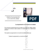 Módulo: Explicar La Programación en El Control de Calidad