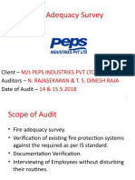 Peps - Fire Audit