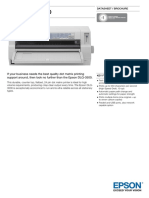 Epson DLQ-3500 Dot Matrix Printer Fast Reliable 136 Column Printing