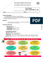 Learning Kit/Module First Quarter English 4 Week 2 (September 6-10)