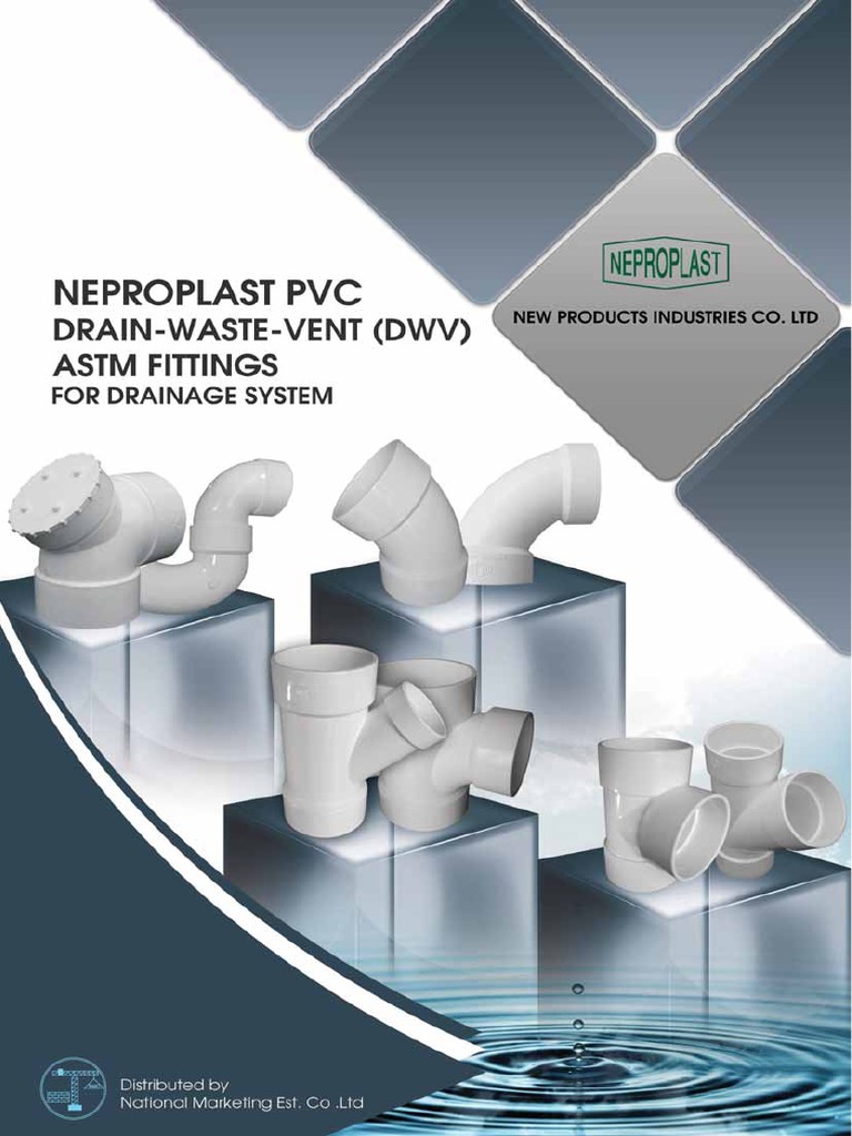 Nepro ASTM DWV Fittings (Namat) PDF Polyvinyl Chloride Pipe