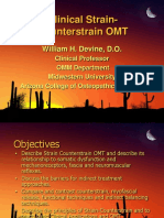 Clinical Strain- Counterstrain OMT - American Academy of Osteopathy