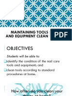 Maintaining Tools and Equipment Clean 2