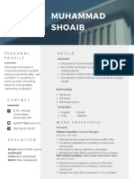 Muhammad Shoaib: Personal Profile Skills