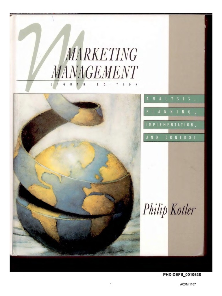 Exhibit 1107 PDF Marketing Strategic Management