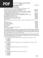 Cpa Review School of The Philipines Manila Financial Accounting and Reporting JULY 2021 First Preboard Examination SITUATION 1 - Three Unrelated Entities