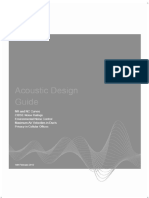 Acoustic Design Guide. NR and NC Curves..