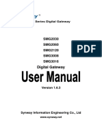 SMG Digital Gateway Manual