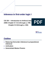 Inference in First-Order Logic I