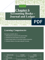 Accounting Books - Journal and Ledger